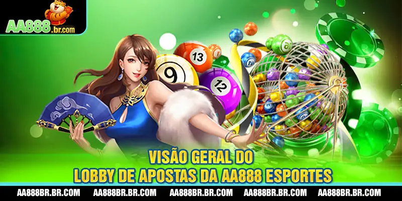 Visão geral do lobby de apostas da AA888 Esportes